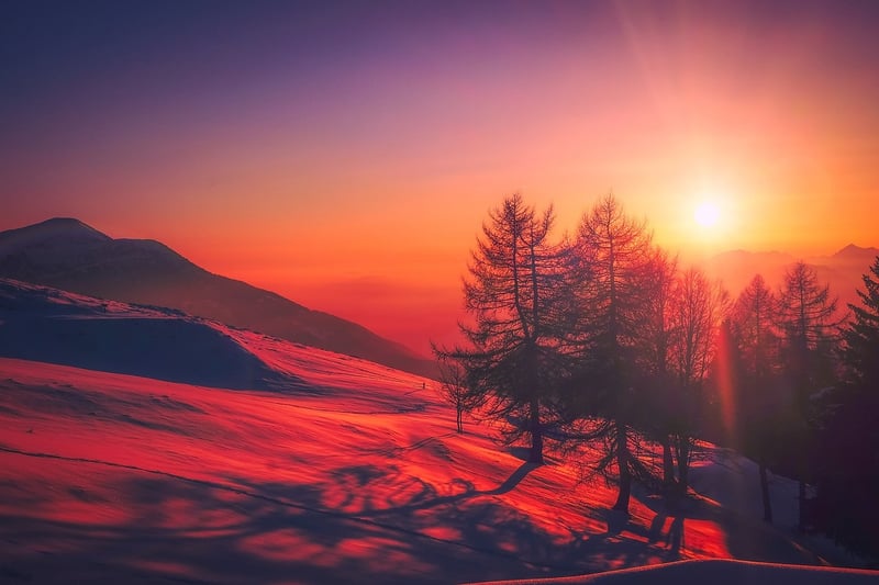 Fantasy sunset